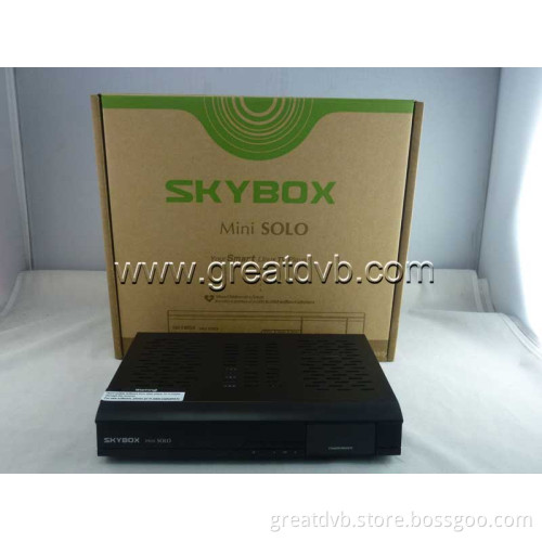Skybox Mini Solo Liunx Enigma2 Blackhole Digital Satellite Receiver Skybox Mini Solo
